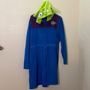 Disney Pixar Toy Story Alien Blue Hooded Cozy Dress. Torrid size 3. Worn once.